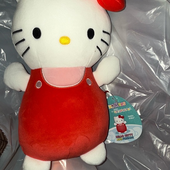 Hello Kitty 10” hug mees Plush in Red Dress - Picture 1 of 1
